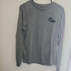 Gray Long Sleeve Shirt